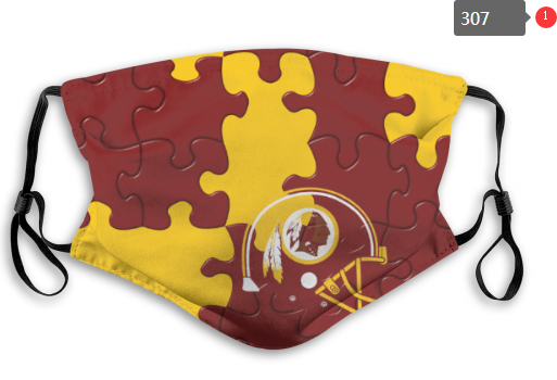 NFL Washington Red Skins #3 Dust mask with filter